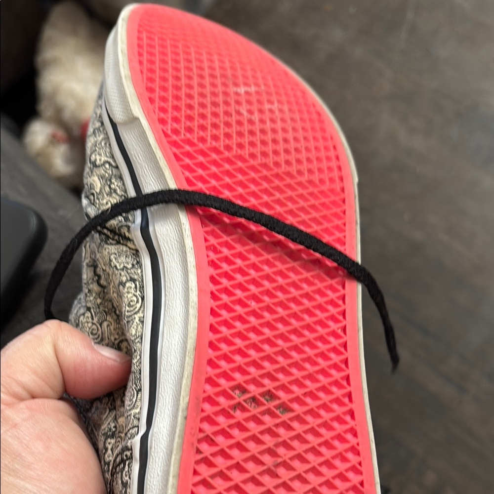 Vans Atwood Paisley Patterned Sneakers with Black Laces - Picture 5 of 8